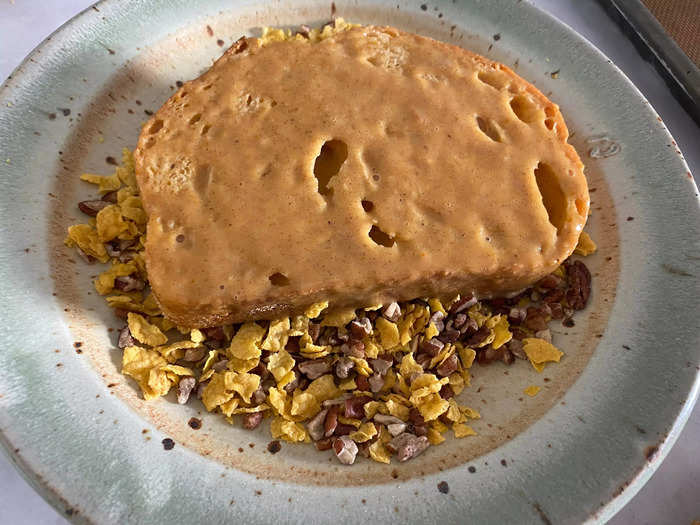 Adding just a little bit of pumpkin puree to French-toast batter masks the egg flavor.