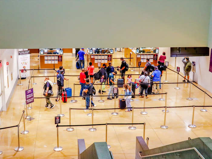 But I knew I was home free when I saw the line for Global Entry had only one person in it.