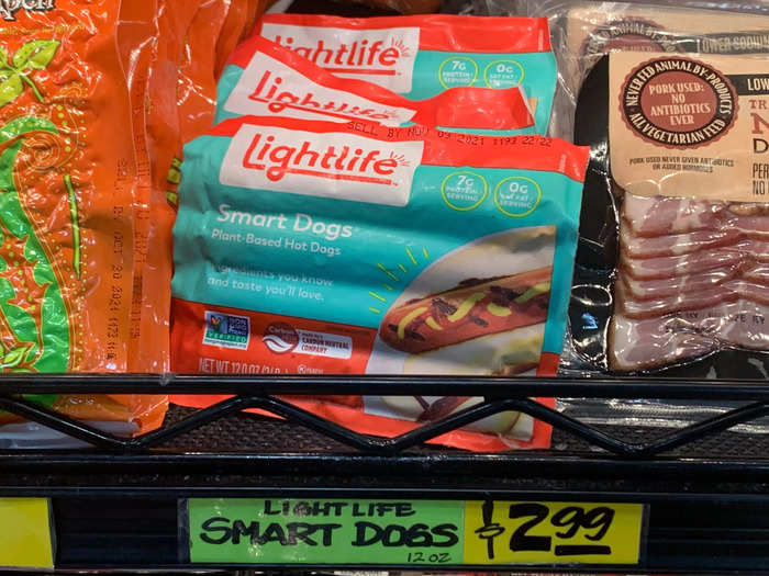 I tell all my friends about the Lightlife smart dogs.