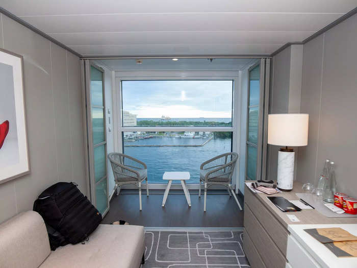 To compare, the Infinite Veranda stateroom on the Apex — which is a step above the Inside and Ocean View staterooms — starts at $1,440 ...