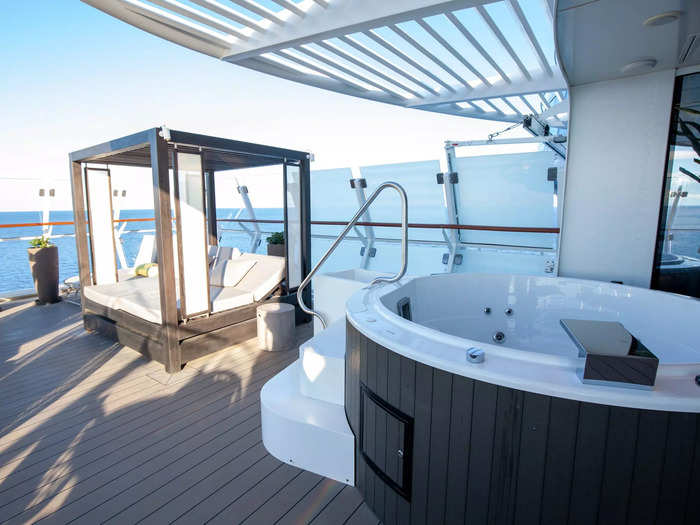 The luxury accommodation is available on the Celebrity Edge and the Apex cruise ships ...