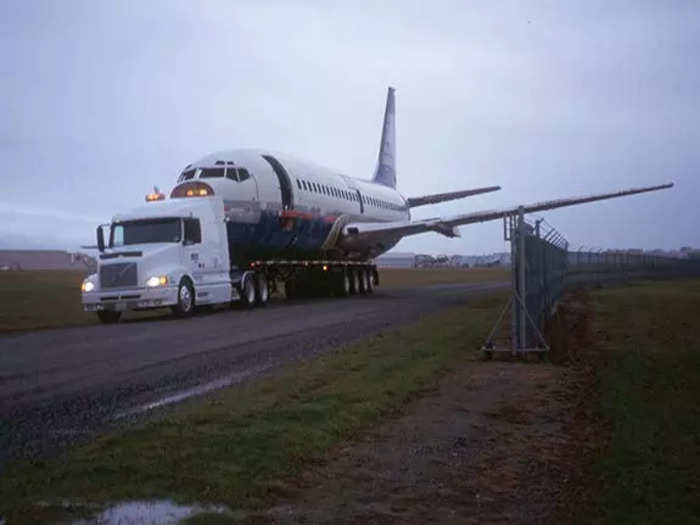 The plane was donated by Air Canada in 2002 and was placed 90 feet deep at the bottom of the Georgia Strait off Chemainus in 2006, which is a community on Southern Vancouver Island in British Columbia.