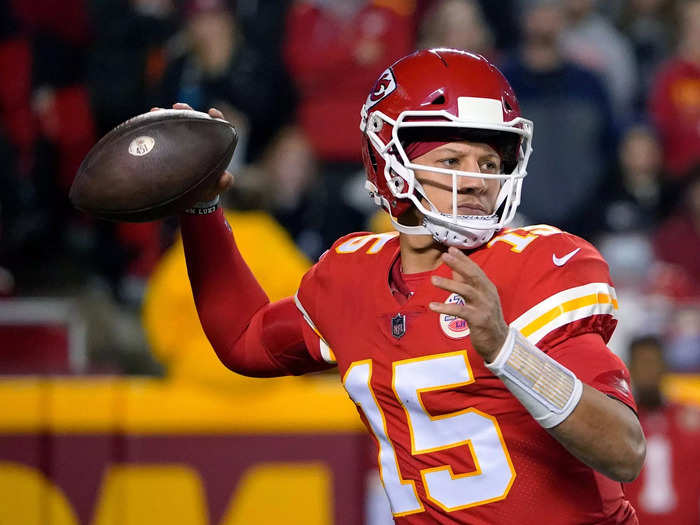 6. Patrick Mahomes