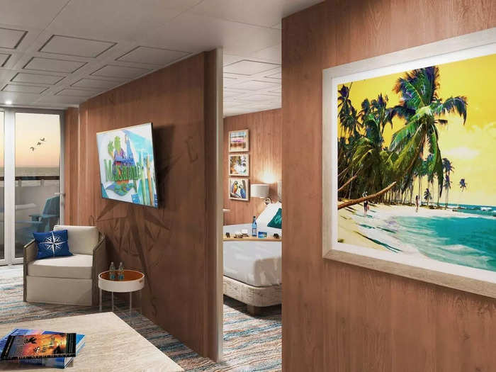 The ship will also have the classic leisure and entertainment options, like a casino, a theater for entertainment, a spa, a gym, pools, and shopping options.