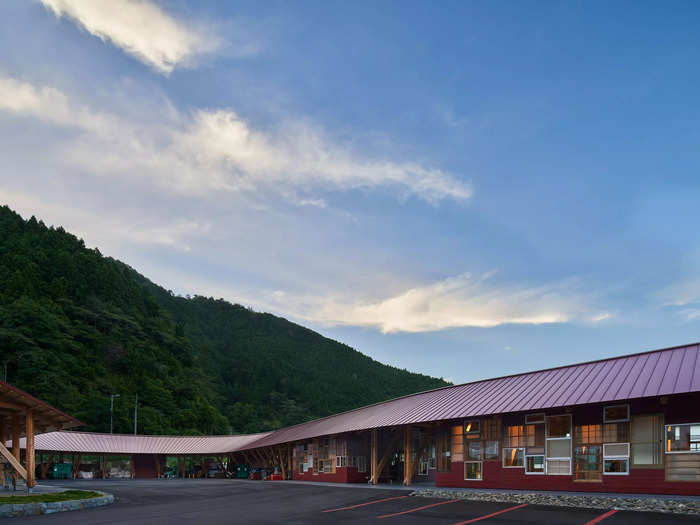 With the goal of keeping its trash out of landfills and incinerators, the town commissioned Hiroshi Nakamura to design the Zero Waste Center, a sustainable community center with recycling facilities, a reuse shop, community space, and a hotel.