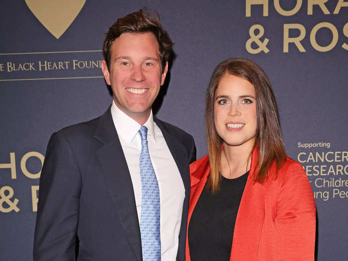 In February, Princess Eugenie and husband Jack Brooksbank welcomed their first child, a baby boy.