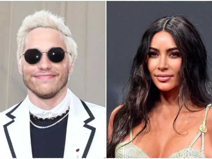 Kim Kardashian and Pete Davidson