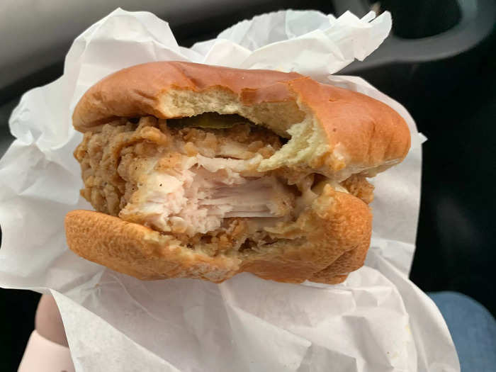 From the first bite, it was crispy, juicy, and delicious.