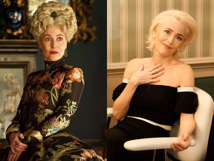 Gillian Anderson guest-stars as Joanna, Catherine