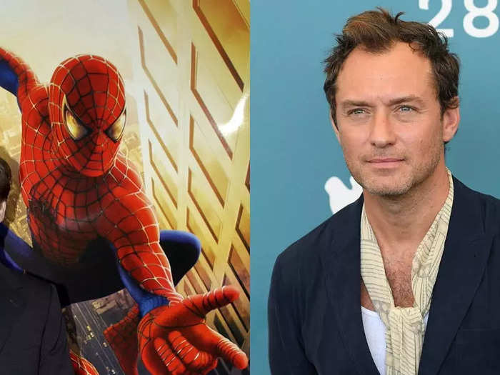 Tobey Maguire beat out Jude Law (and others) for the role of Spider-Man.