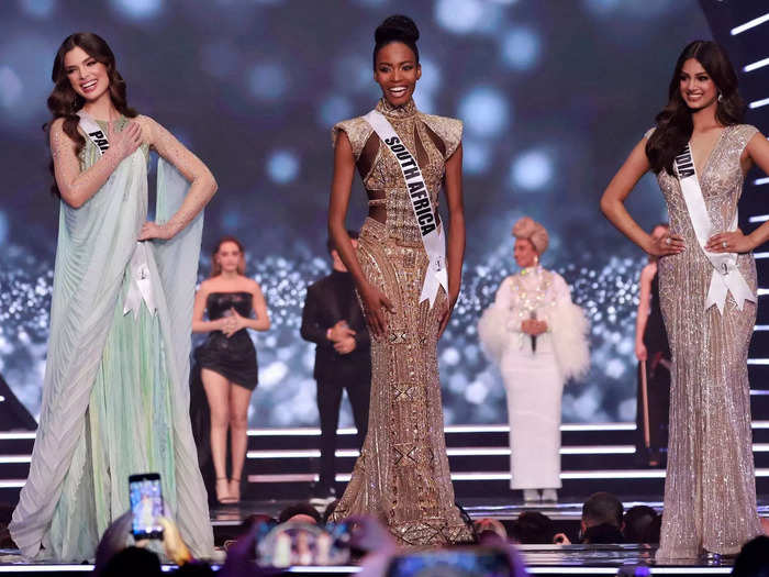 The 2021 Miss Universe competition was held on Sunday, and Miss India, Miss Paraguay, and Miss South Africa were named the three finalists.