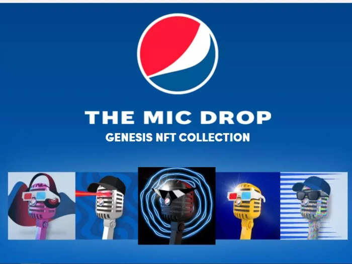 Pepsi ‘Mic Drop’ genesis collection