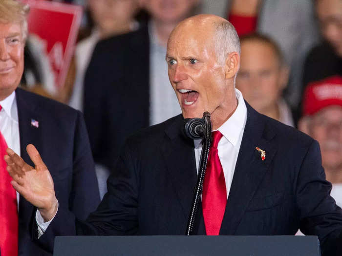 1. Sen. Rick Scott, a Republican from Florida: $200,327,223