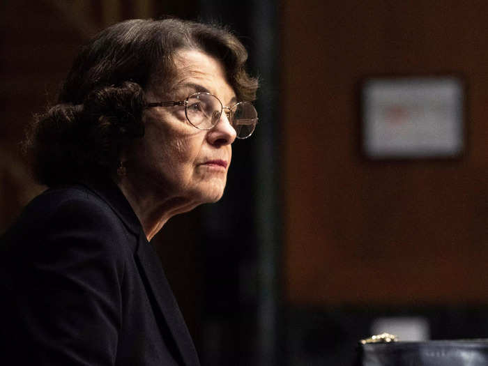 5. Sen. Dianne Feinstein, a Democrat from California: $96,518,036