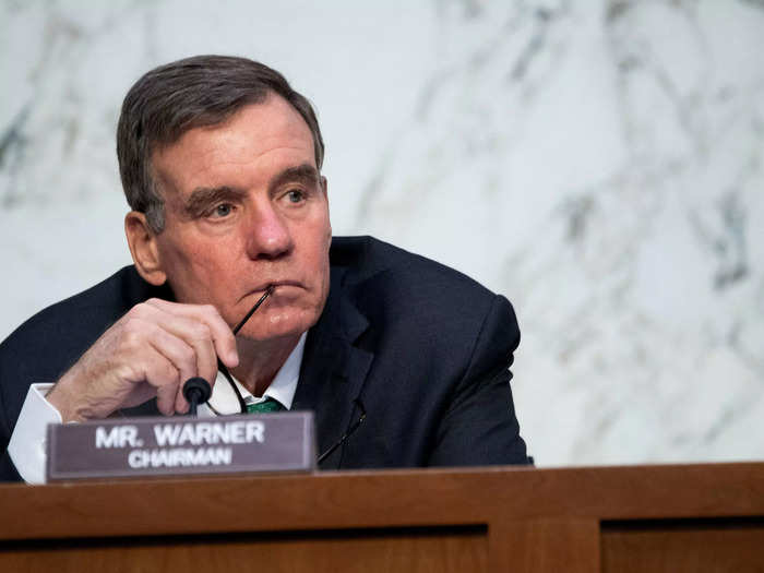 6. Sen. Mark Warner, a Democrat from Virginia: $93,534,098