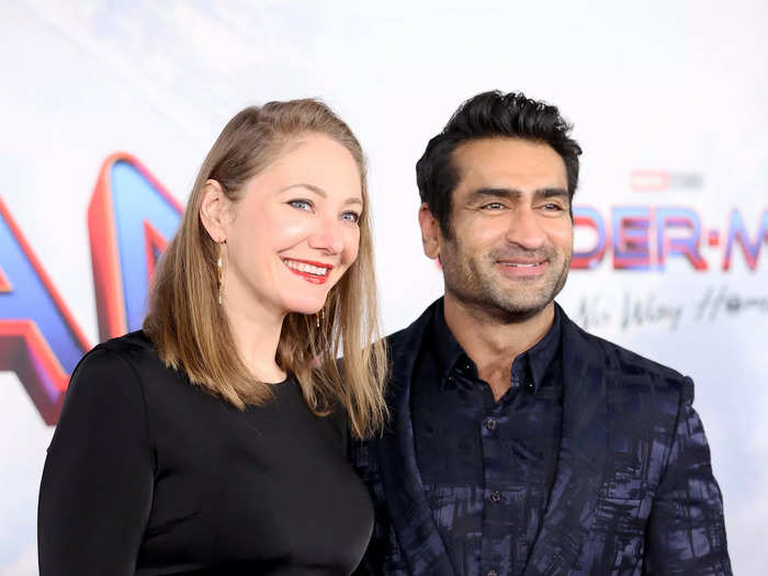 Other stars that showed up at the premiere include "Eternals" star Kumail Nanjiani and his wife Emily V. Gordon.