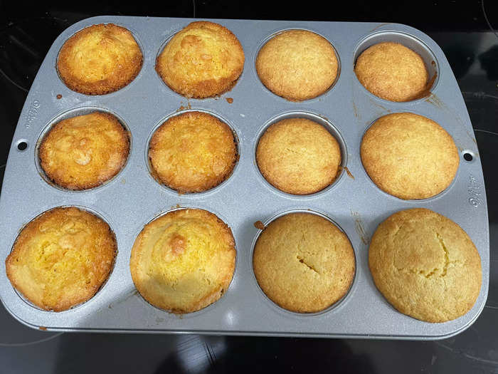 The recipe asked that people bake the cornbread for between 15 to 20 minutes.