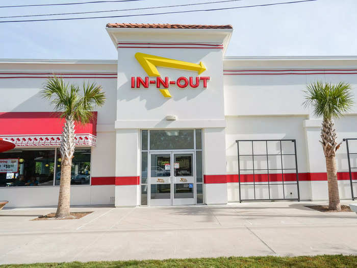 The next day, I ordered a very similar lunch at In-N-Out.