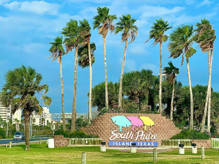 Turning off the causeway we saw palm trees swaying in the breeze, welcoming us to SPI.