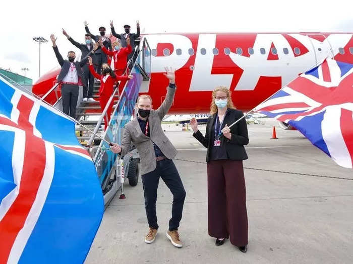 PLAY was established by former executives of defunct low-cost carrier WOW Air, though it was originally named WAB, or "We Are Back." The new budget airline launched in June 2021 with a flight from Reykjavik to London.