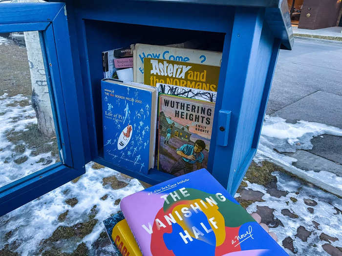 Even the tiny, free libraries dotting the town felt like an upgrade, with hard-to-find New York Times bestsellers there for the taking.