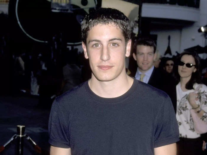 Jason Biggs played Jim Levenstein, a typical awkward high schooler with an affection for apple pie.