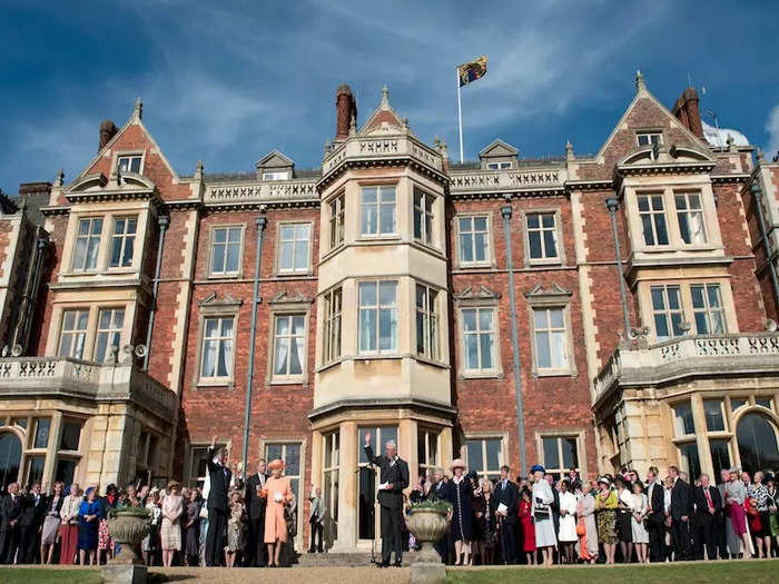 The royal family traditionally spends the holiday at Sandringham House, the Queen