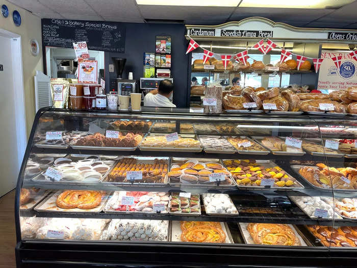 The next day, I tried some pastries, which were definitely the best part of my trip to Solvang.