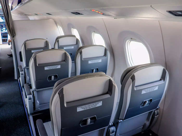 Airlines that want to fly routes with the E2s that are at the top end of the range for either aircraft would likely need to sacrifice seats, however.