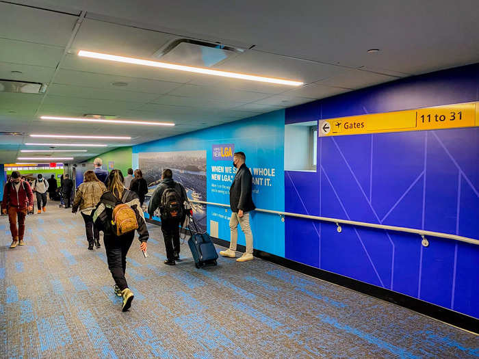 But until the bridge is ready, travelers will still have a bit of a walk in order to get to the Western Concourse that actually includes a trip back in time to the old Central Terminal Building.