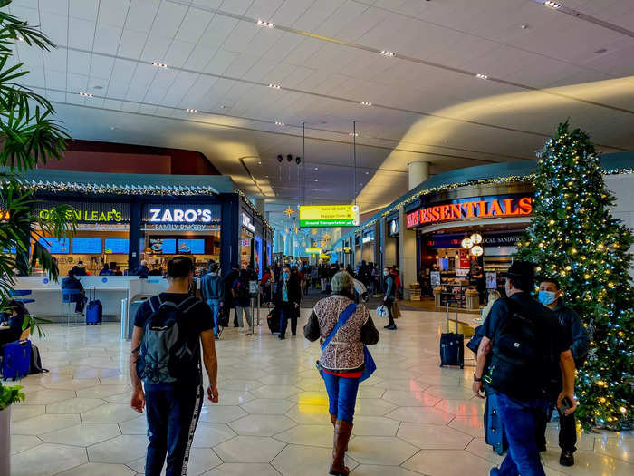 Sit-down restaurants have also opened in the terminal including Mulberry Street, an Italian restaurant from chef Marc Forgione.