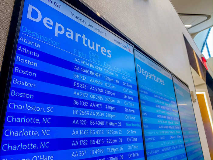 American Airlines will be the Western Concourse