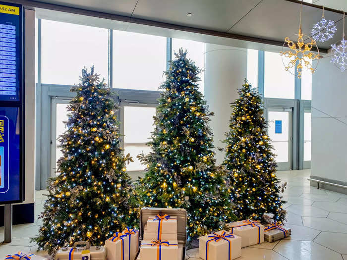 Christmas has come early for travelers going through LaGuardia Airport.