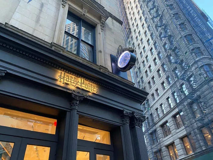 And the giant flagship Harry Potter store in New York City that opened in June 2021.