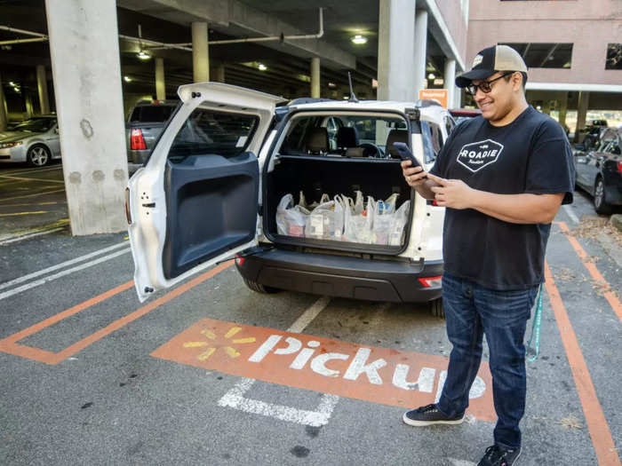 Meanwhile, the company also offers on-demand third-party delivery services via companies like Spark Driver, Roadie, and Instacart.