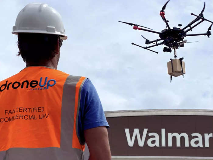 According to Walmart, DroneUp, in partnership with Quest Diagnostics, delivered COVID-19 kits to customers in North Las Vegas and Cheektowaga, New York during the height of the pandemic...