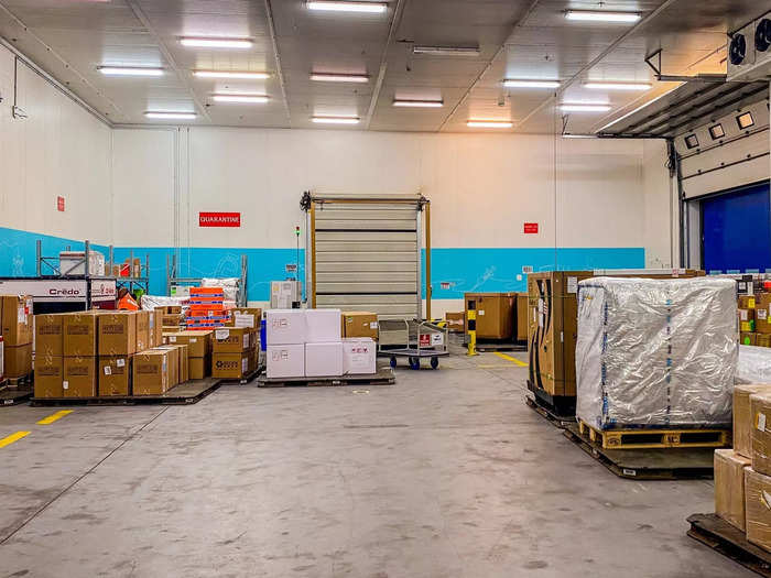 Emirates also added more cold storage in June, building an additional 2,600 square meters of space for temperatures ranging between two degrees Celsius and 25 degrees Celsius. The extra space allows for between 60-90 million doses of the COVID-19 vaccine to be stored at a time.