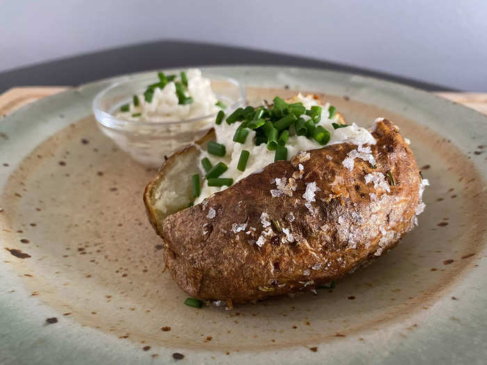 Baked potatoes are a simple dish, but Garten