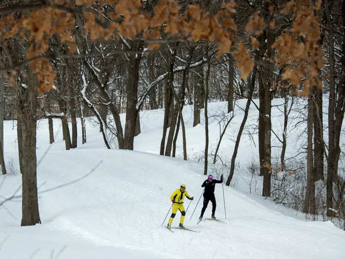 Winter sports like snow tubing and skiing provide an adrenaline rush.