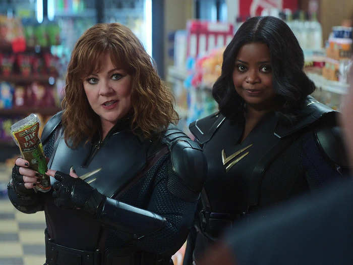 Melissa McCarthy teamed up with Octavia Spencer in "Thunder Force."