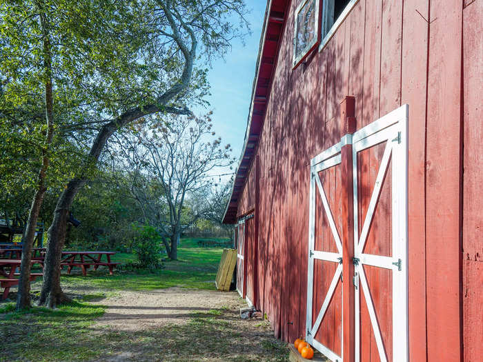 Also on the farm is the Bergstrom Barn, which is used for events, workshops, and community gatherings.