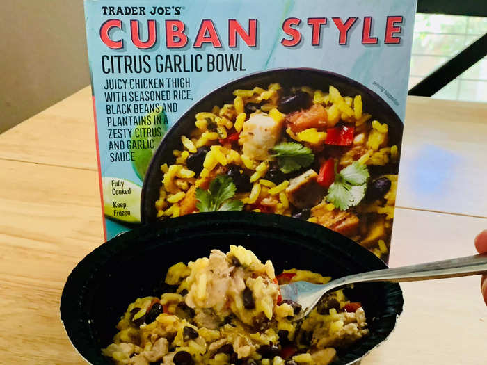 The Cuban-style citrus garlic bowl was disappointingly bland.