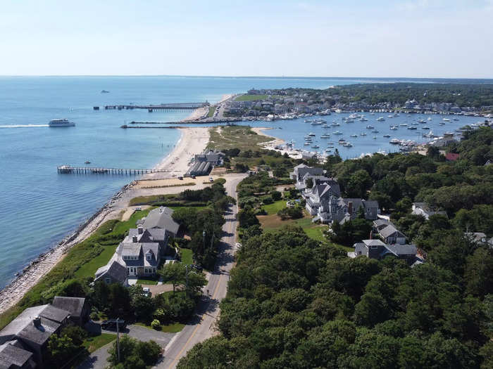 Oak Bluffs, Massachusetts, is a small town located on the island of Martha