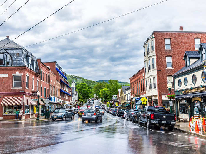 Camden, Maine, is described as the "Jewel of the Maine coast" and is famous for its harbor and shopping district.