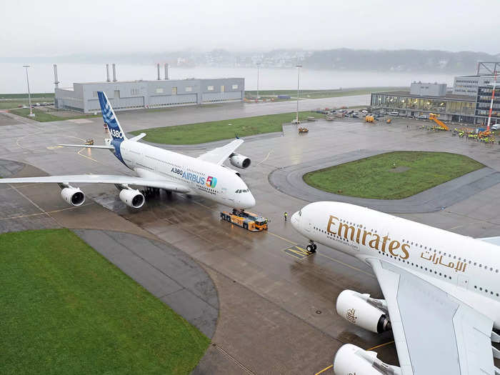 As the largest airline to fly the A380, the Middle Eastern mega carrier is responsible for keeping the A380 program alive through 2021, stemming from an order for the then-unnamed A3XX at the Farnborough Air Show in 2000