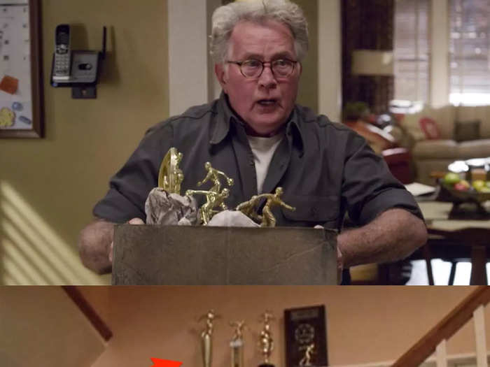 Uncle Ben holding a box of trophies in "The Amazing Spider-Man" seems like a callback to a subtle detail in Sam Raimi