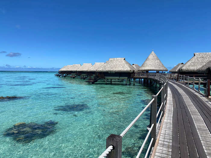 We saved on lodging on Moorea by booking a package deal.