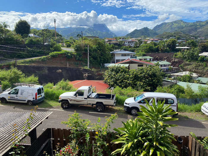 Instead of a hotel, we stayed in an Airbnb in Tahiti to kick off our French Polynesia vacation.