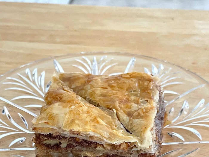 Baklava has always been an important part of my family