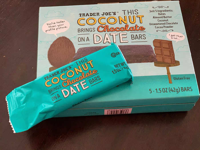 These coconut, chocolate, and date bars are better than any energy bar I